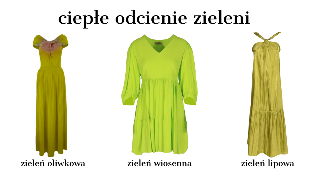 odcienie zieleni